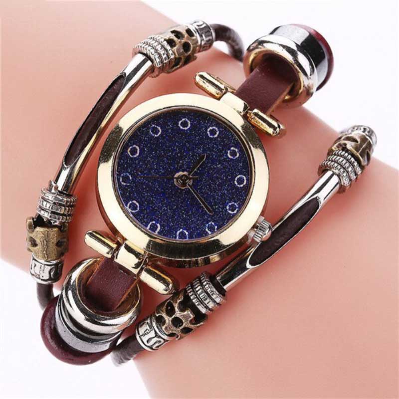 Unique Multi-layer Quartz Watch for Women