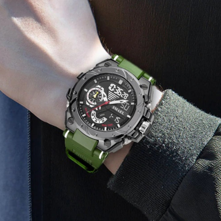 Water-resistant Multi-functional Military Watch for Men