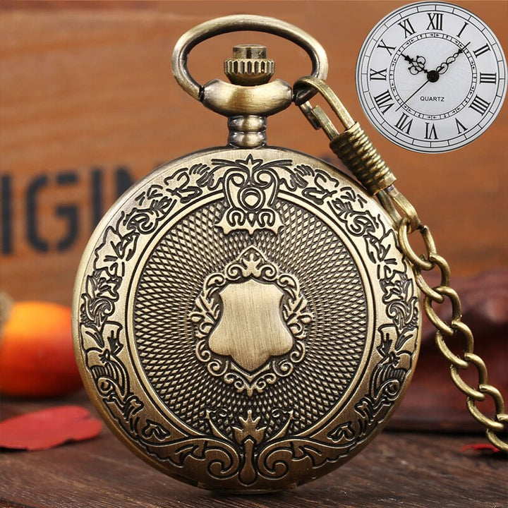 Vintage Classic Quartz Pocket Watch