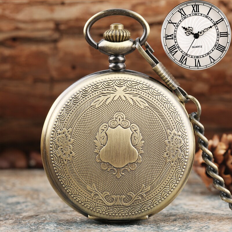 Vintage Classic Quartz Pocket Watch