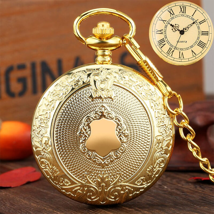 Vintage Classic Quartz Pocket Watch