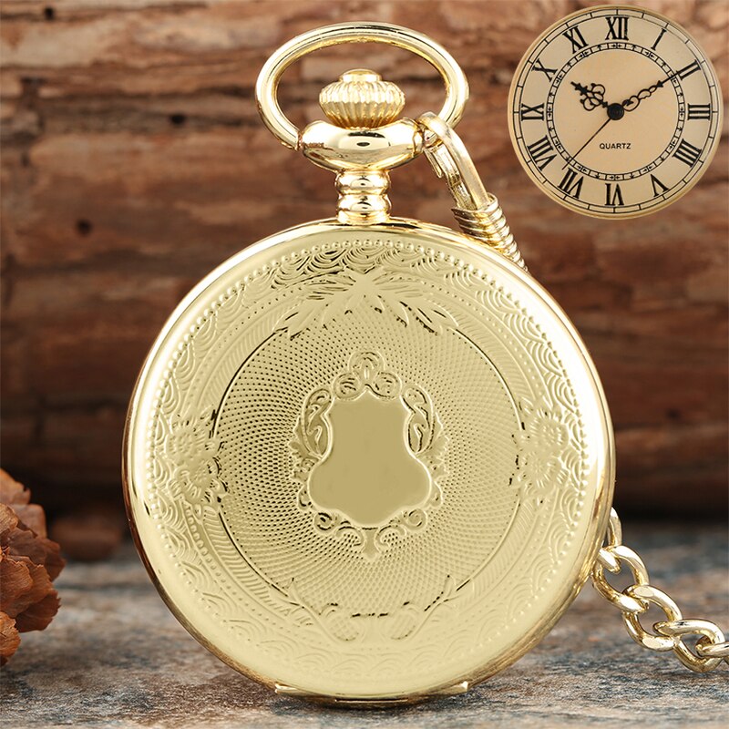 Vintage Classic Quartz Pocket Watch