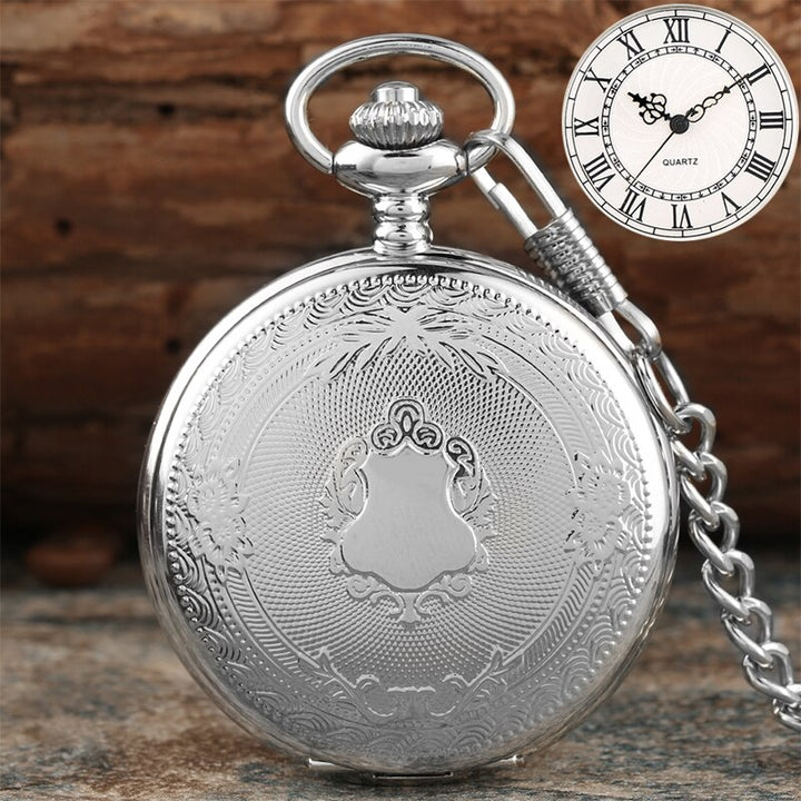 Vintage Classic Quartz Pocket Watch