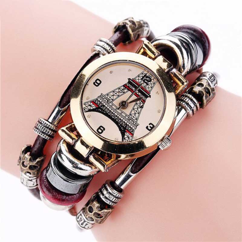 Unique Multi-layer Quartz Watch for Women