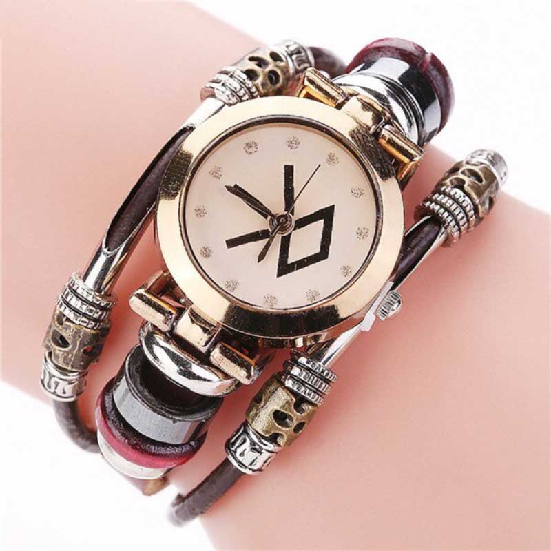 Unique Multi-layer Quartz Watch for Women