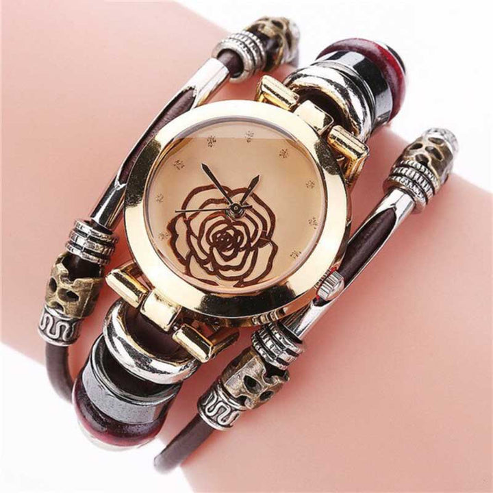 Unique Multi-layer Quartz Watch for Women