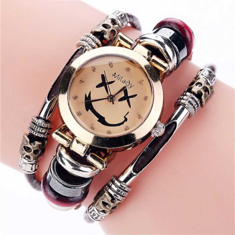 Unique Multi-layer Quartz Watch for Women