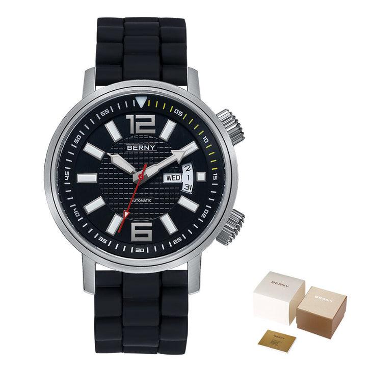 Luminous Water-resistant Mechanical Diver Watch