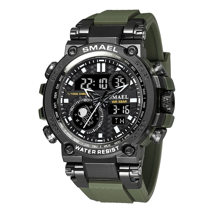 Luxury and Style Waterproof Military Sports Watch for Men