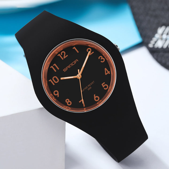 Smooth Silicone Wristwatch for Kids