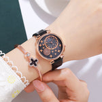 Top Trend Stars and Rhinestone Casual Watch for Women