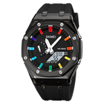 Colorful Dual Display Electronic Watch for Men