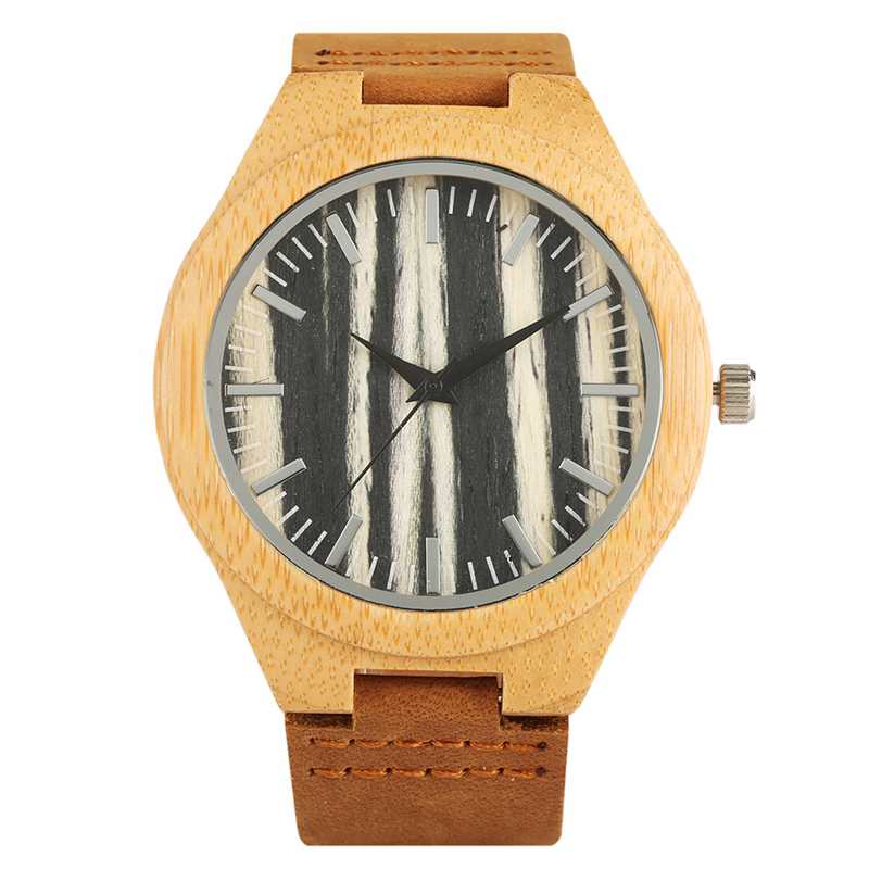 Casual Minimalist Unisex Wooden Quartz Watches