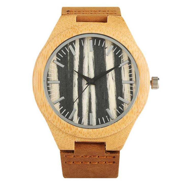 Casual Minimalist Unisex Wooden Quartz Watches