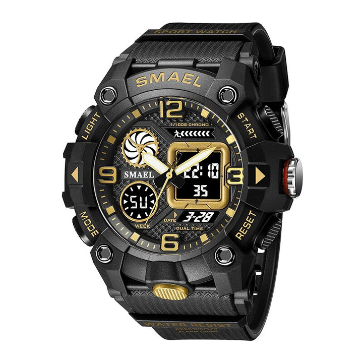 Multi-display Hybrid Dial Sportswatch for Men