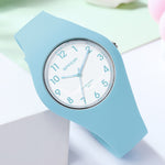 Smooth Silicone Wristwatch for Kids