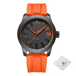Classic Textured Black Dial Sportswatch for Men