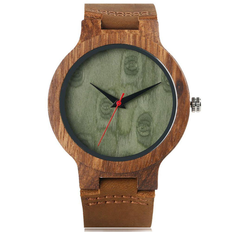 Casual Minimalist Unisex Wooden Quartz Watches