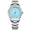 Men's Stainless Steel Sapphire Crystal Quartz Watch