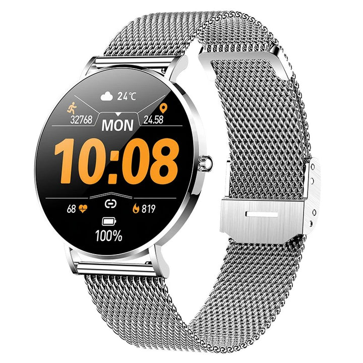 Minimalist Ultra-thin Mesh Band Smart Watch for Women