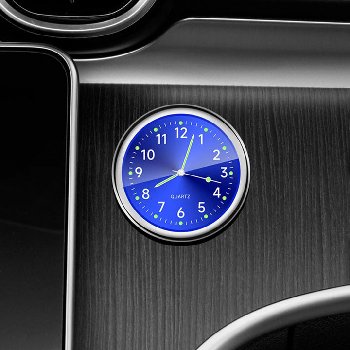 Luminous Mini Car Air Vent Quartz Clock