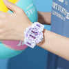 Macaroon Colored Digital Sports Watches for Women