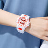 Macaroon Colored Digital Sports Watches for Women