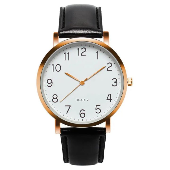 Minimalist Arabic Numerals Quartz Watches