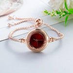 Delicate Small Dial Quartz Watch Bracelet