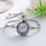 Delicate Small Dial Quartz Watch Bracelet