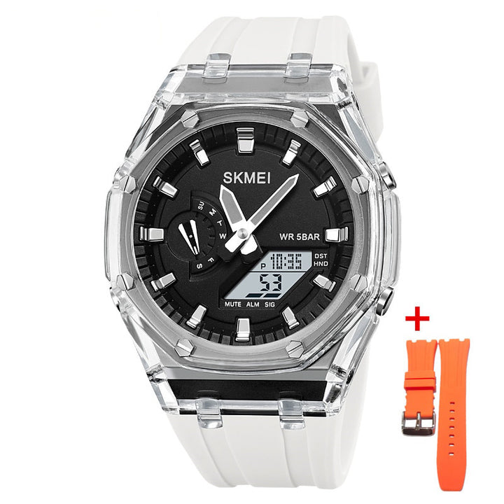 Colorful Dual Display Electronic Watch for Men