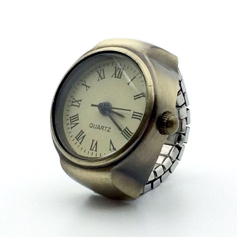 Chic and Unique Classic Quartz Watch Rings