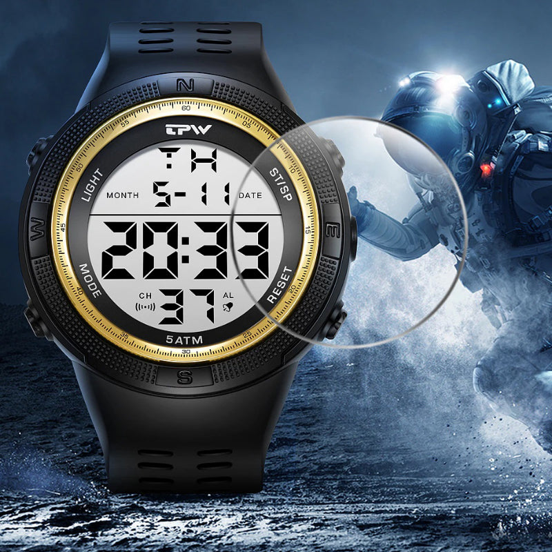 Oversized Digital Watch For Men