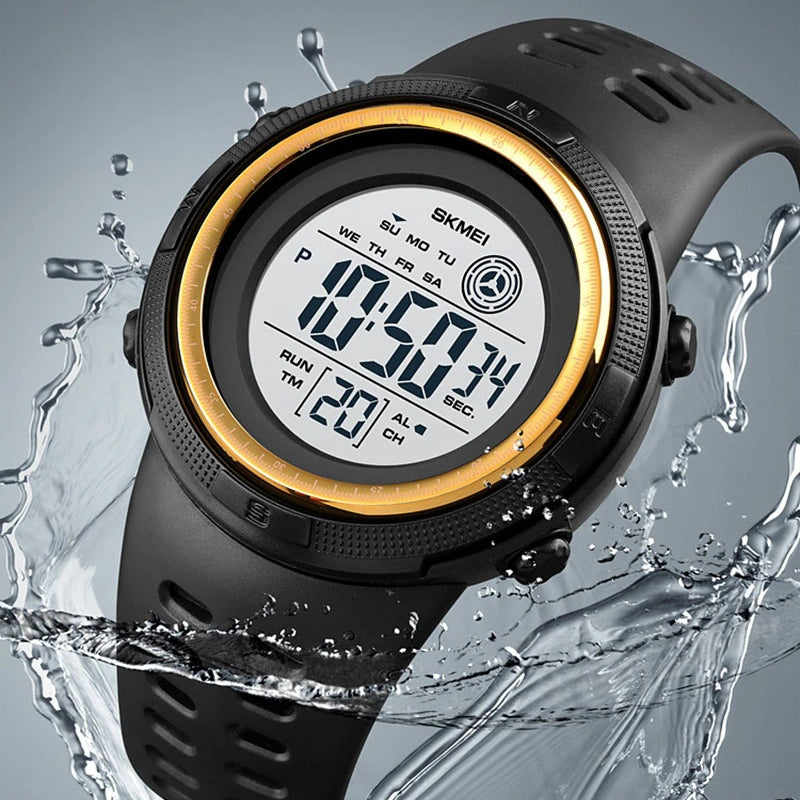 Classic and Simple Digital Display Sports Watch