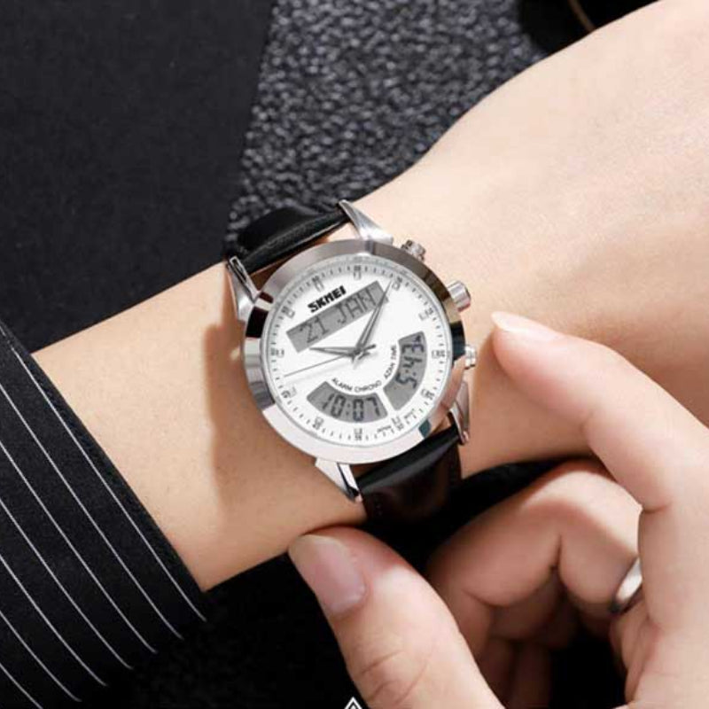 Hybrid Dial Display Luxury Watches for Men