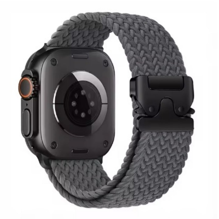 Nylon Elastic Braided Solo Loop Straps for Apple Replacement Watch Band