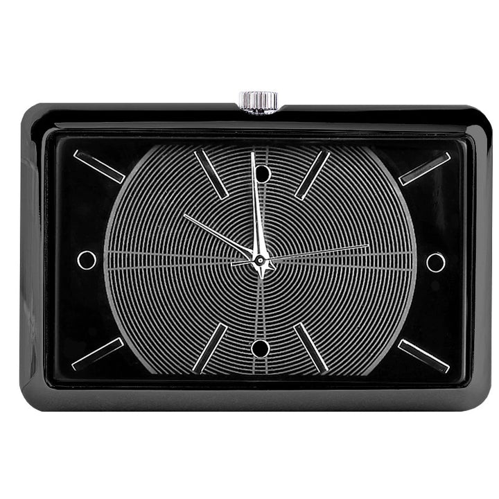 High-Grade Rectangle Case Universal Car Air Vent Quartz Clocks