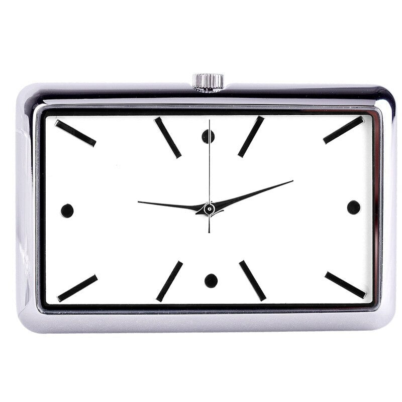 High-Grade Rectangle Case Universal Car Air Vent Quartz Clocks