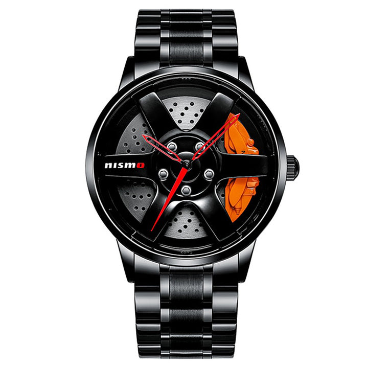 Fashion Trend Sports Car Wheel Rim Quartz Watch