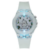 Cartoon Designs Luminous Flashing Lights Silicone Strap Kid's Watches