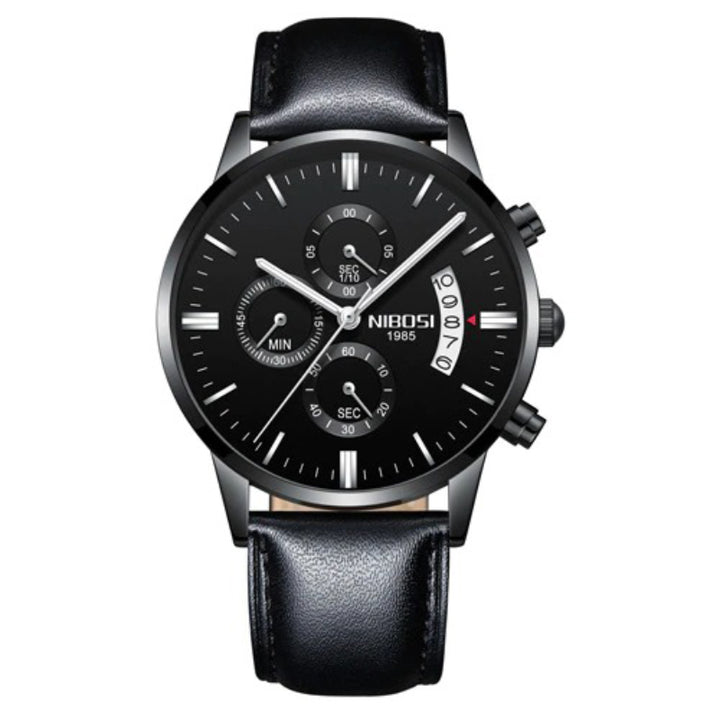 Luxurious Men's High-Fashion Rattrapante Chronograph Quartz Watches