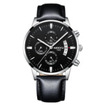 Luxurious Men's High-Fashion Rattrapante Chronograph Quartz Watches