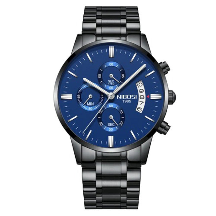 Luxurious Men's High-Fashion Rattrapante Chronograph Quartz Watches