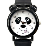 Children's Fun Cartoon Panda Animal Theme Waterproof Quartz Watches