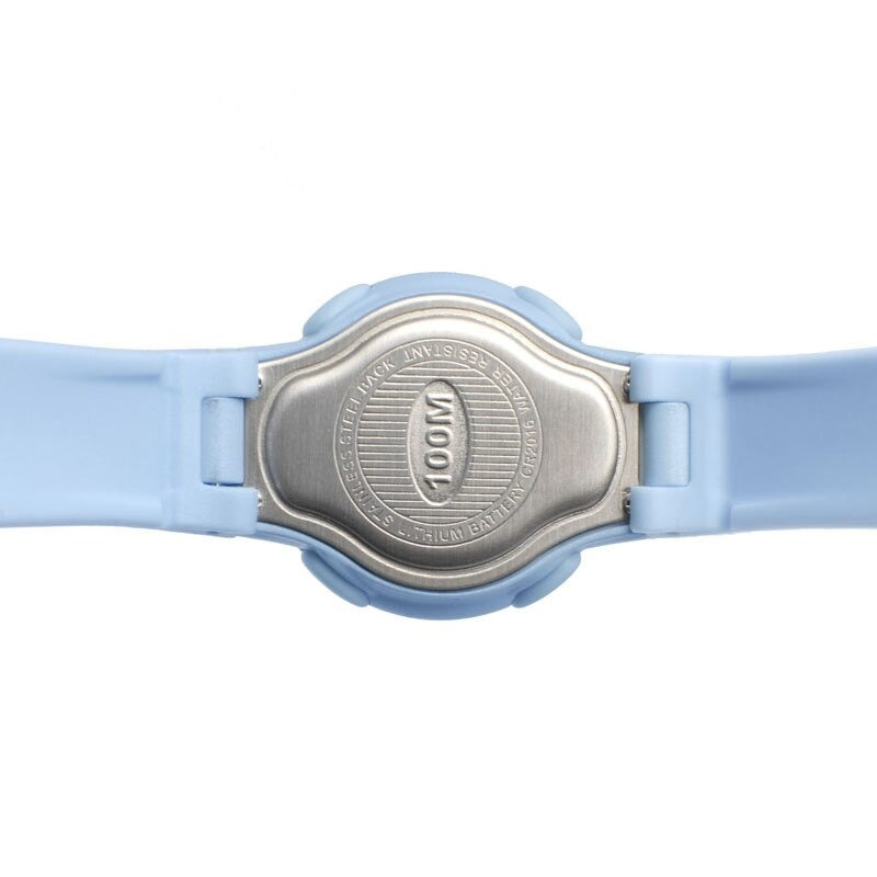 Bright-colored Digital Sports Watches with Durable Rubber Strap