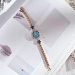 Celestial Blue Star Accented Bracelet Quartz Watches