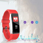 Waterproof Fitness Tracker with Heart Rate Monitor Smart Bracelet