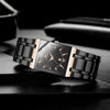 Simple and Versatile Square Case Men's Business Quartz Watches
