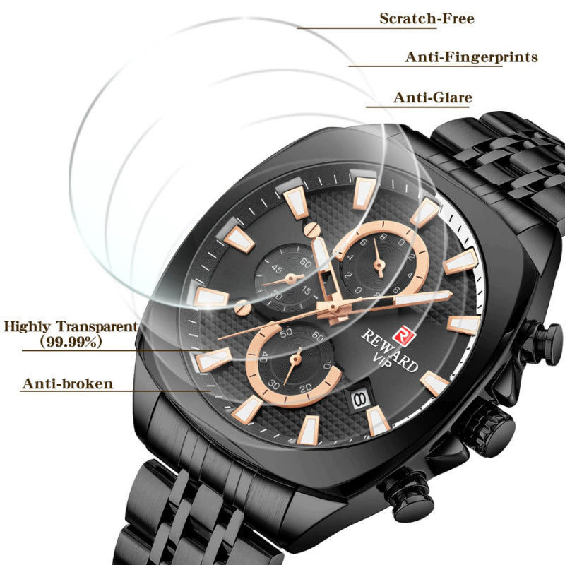 Multi-function Trendy Sports Fashion Chronograph Quartz Watches