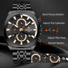 Multi-function Trendy Sports Fashion Chronograph Quartz Watches
